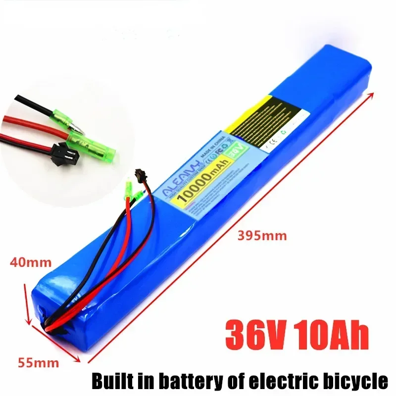 

36V 10000mAh 10S3P 600Watt 18650 lithium-ion battery pack electric commuting tool 300W-600W battery replacement