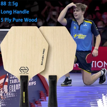 Boli 5Ply Pure Wood Table Tennis Blade Professional Hexagon Control Table Tennis Paddle For Tranning Offensive Pingpong Blade