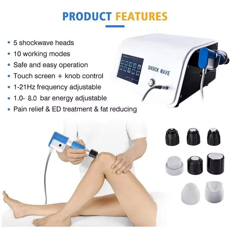 ED Treatment Focused Shockwave Therapy Machine Muscle Pain Tennis Elbow Shock Wave Physical Focused Shockwave Therapy Machine