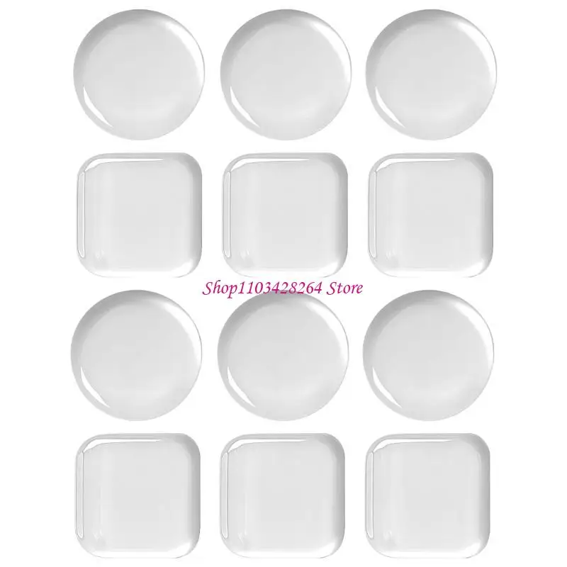 

Transparent Adhesive Wall Protectors For Preventing Wall Damage Door Stoppers