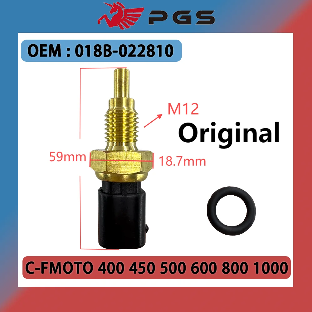 

Оригинальный датчик температуры воды для CFmoto 400 450 500 600 800 1000 X5 U5 X6 U6 Z6 625 Touring 800 950 950HO 1000 018B- 022810