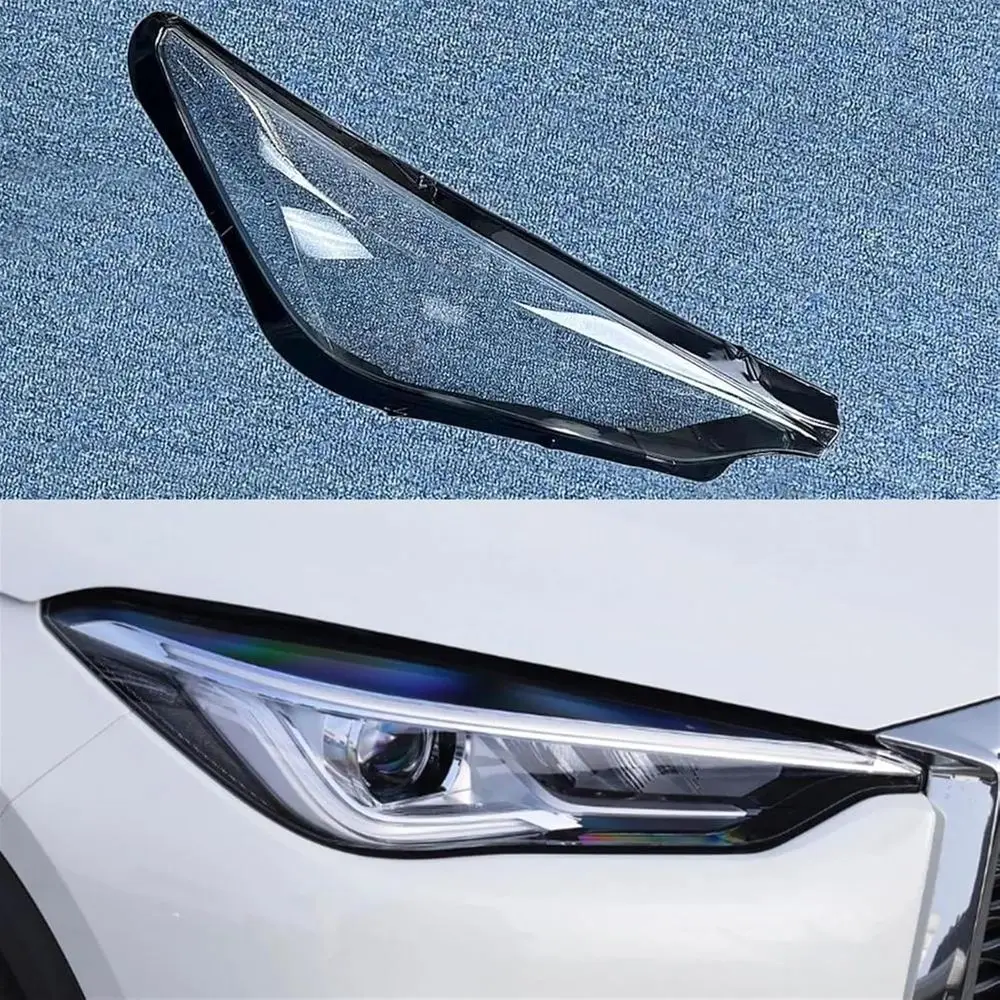 

Headlamp Lens Cover Car Headlight Cover Headlamp Shell for Infiniti QX50 2018-2023 Car Headlight Lens Replacement (Color : 1 Pie