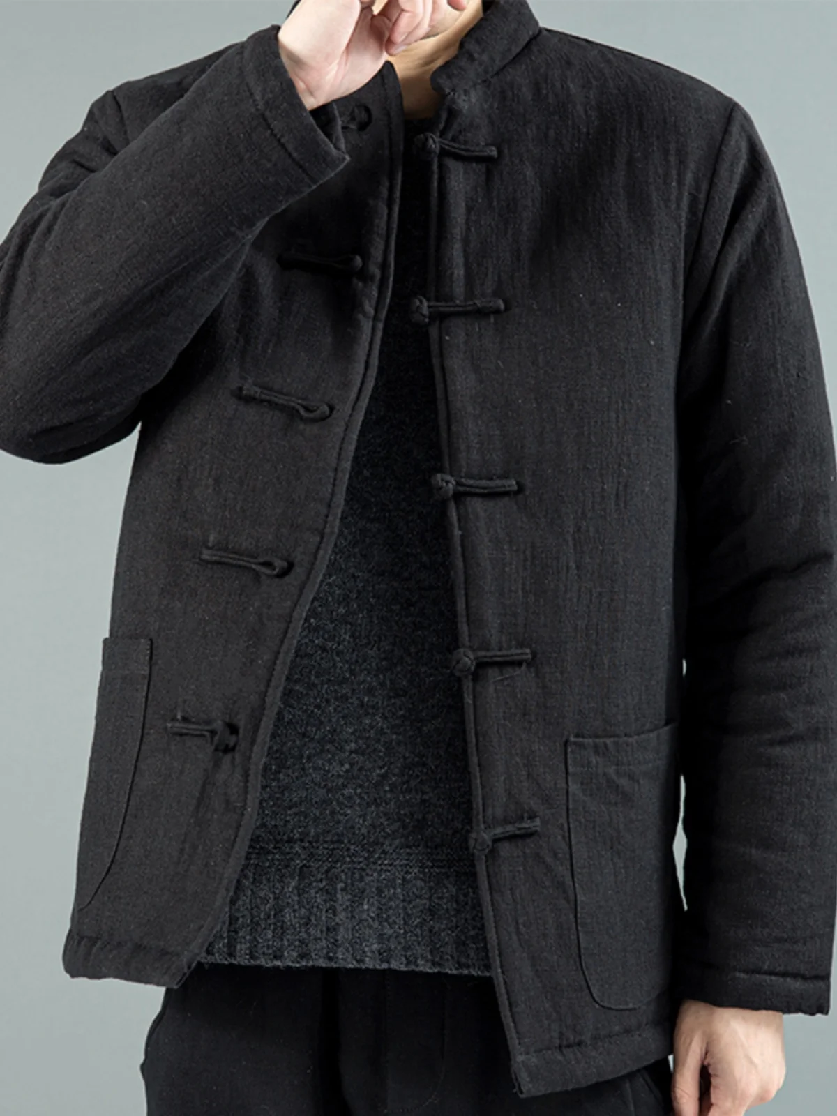 vetement-d'exterieur-decontracte-pour-homme-style-traditionnel-chinois-en-coton-rembourre-epais-pour-l'hiver-avec-col-mandarin-et-boutons-decoratifs-en-lin