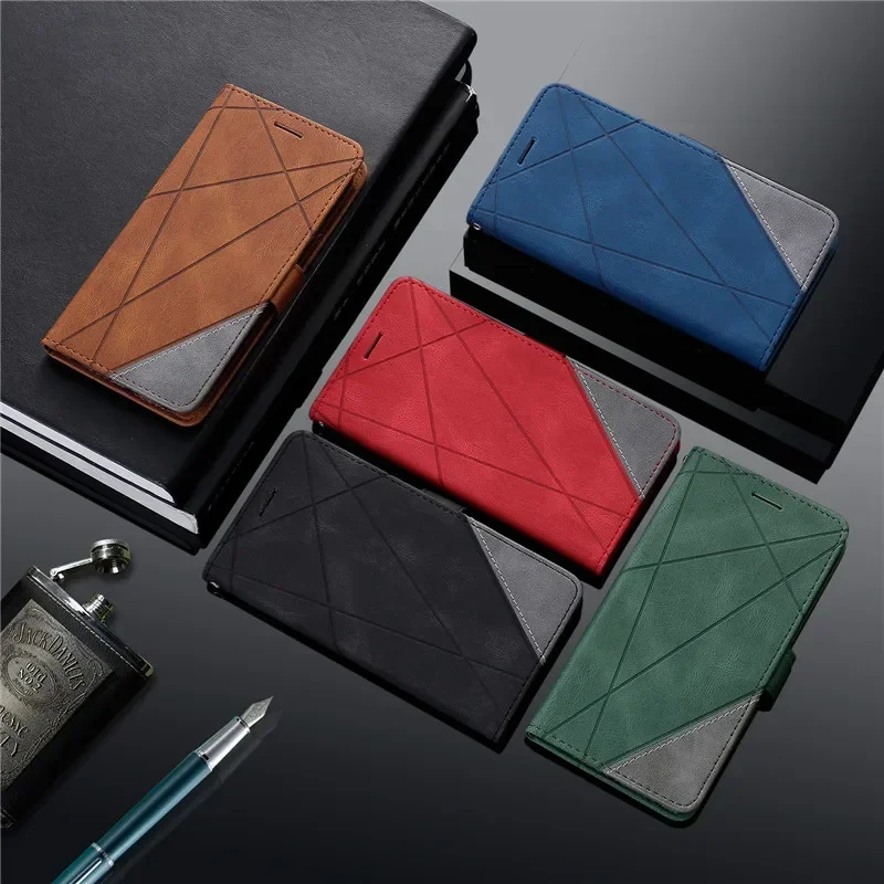 Flip Magnetic Leather Cover For Xiaomi Redmi Note 13 Pro Plus 5G Note13 13Pro Redmi13C 13T 13C Coque Wallet Stand Phone Cases