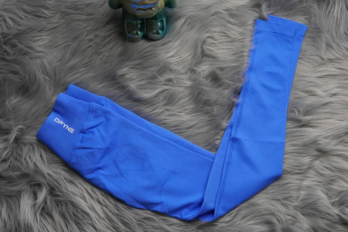 Impact Legginigs With Logo Women Low Ribbed Band Scrunch Bum Club Legging High Stretch Seamless Gym Tights Workout Sports Tights