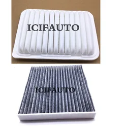 87139-YZZ08 17801-21050 Cabin Air filter and Engine Air filter For Toyota Corolla Matrix Yaris Scion xD Pontiac Vibe 1.8L