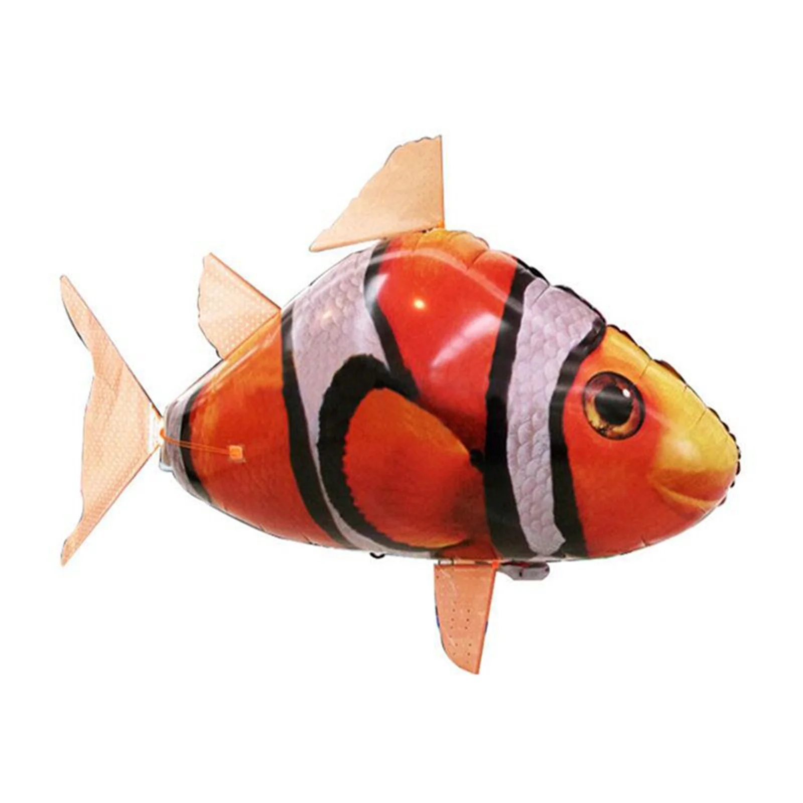 Remote Control Inflatable Fish Toy PVC Easy Control Battery Powered Fun RC Fish Balloon Red