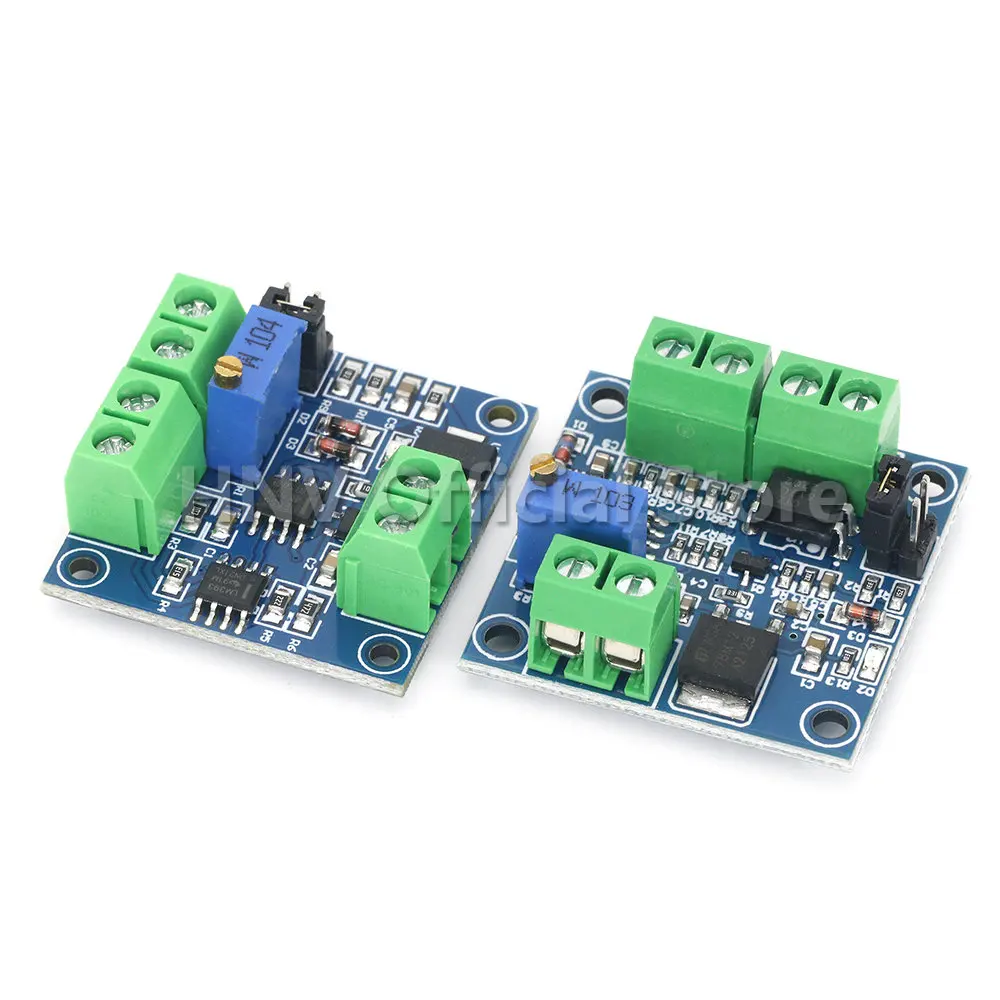 1PCS PWM to Voltage Converter Module 0%-100% to 0-10V for PLC MCU Digital to Analog Signal PWM Adjustabl Converter Power Module