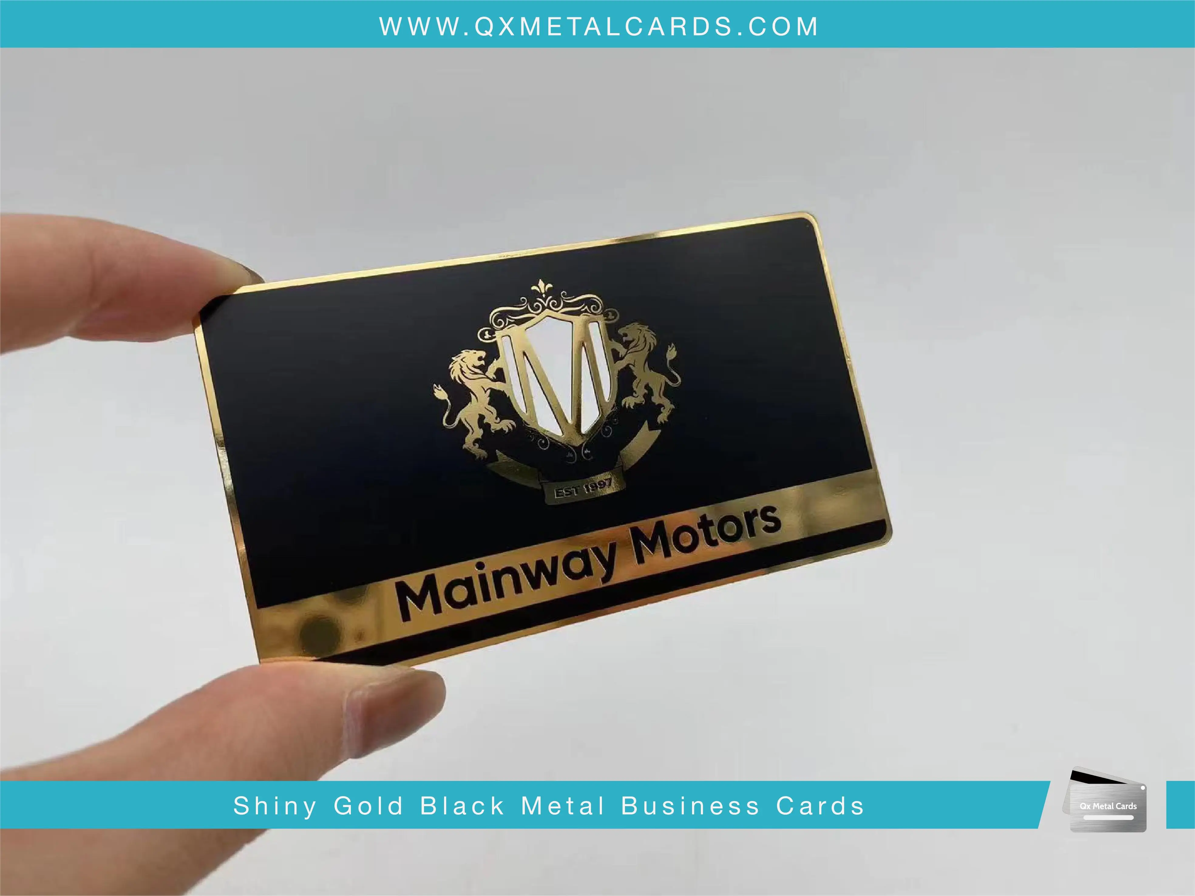 

Distinctive Metal Business Cards for Attorneys, Real estate agent metal business card