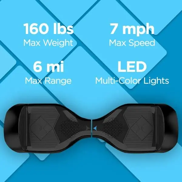 Hover-1 i-200 Hoverboard - BLACK