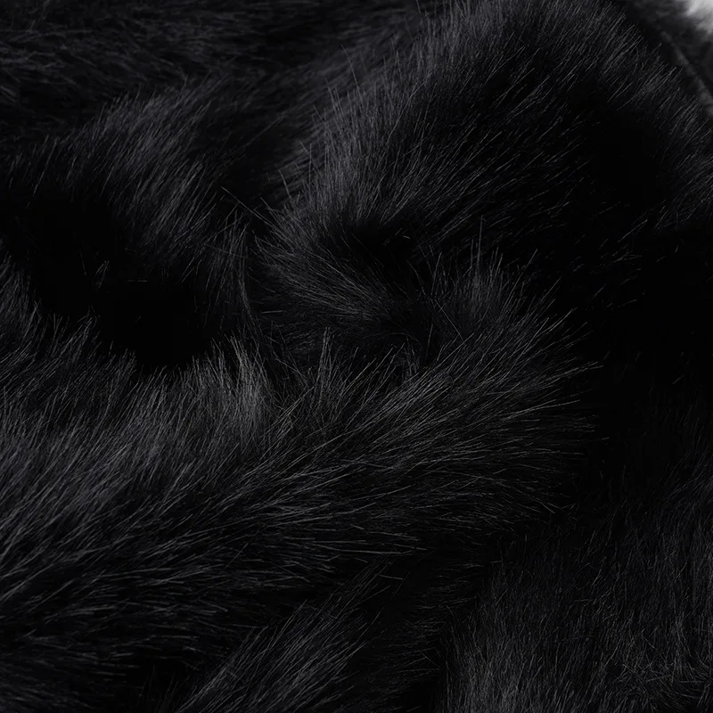 Women Fashion Faux Fur Bodycon Mini Skirts 2025 Fall Winter All Matching Basic Casual Streetwear Bottoms Furry Skirt Clubwear