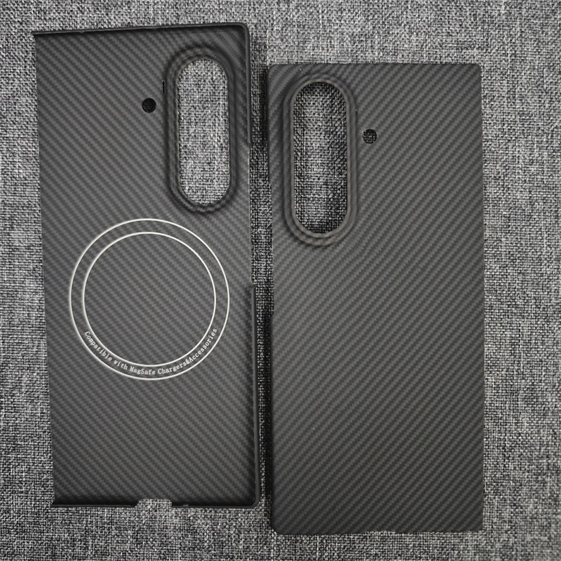 Etui do Samsung Galaxy Z Fold8 Ultra z włókna aramidowego i węglowego, magnetyczne, ultracienkie etui kompatybilne z Magsafe, akcesoria do telefonów komórkowych — zdjęcie produktu 5