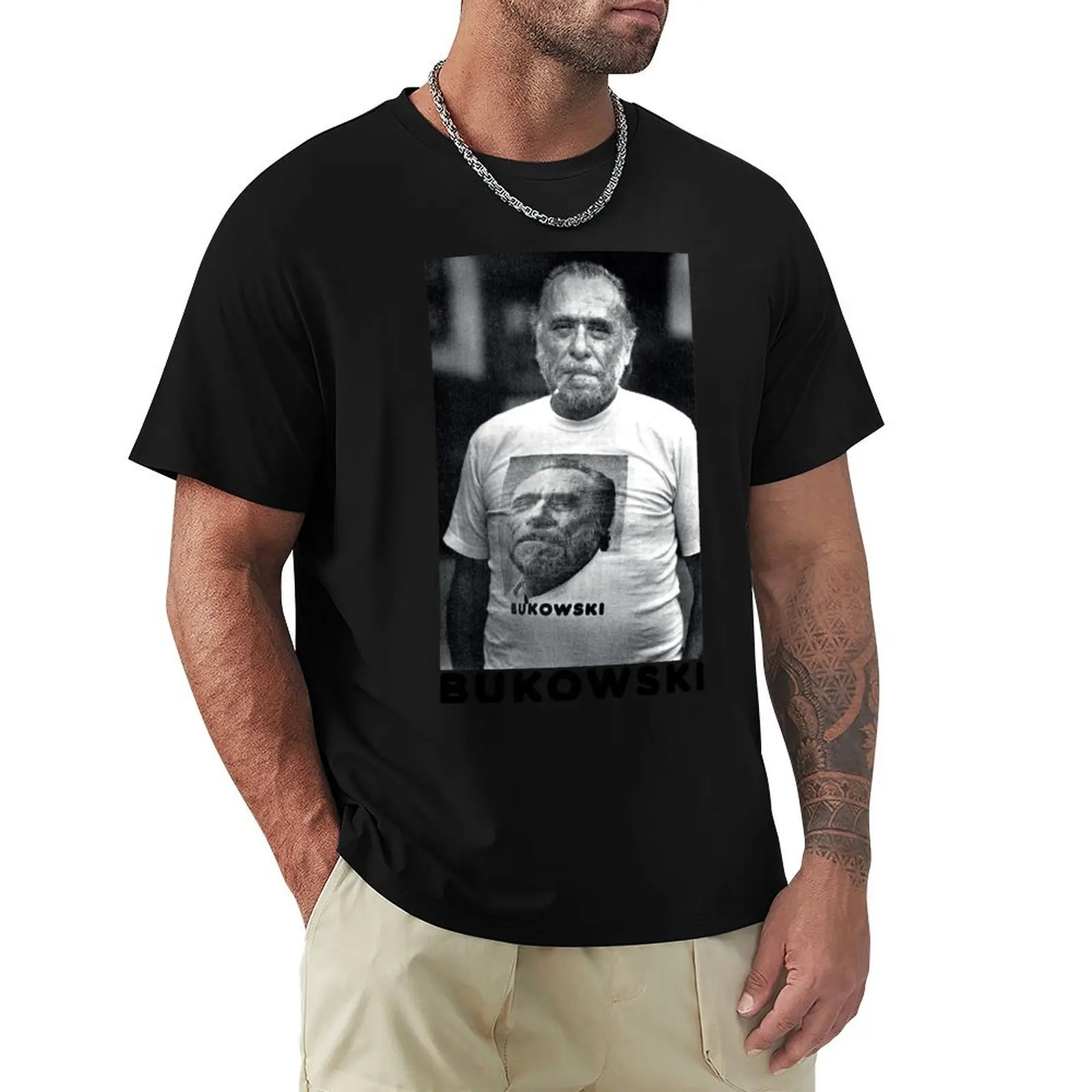 Bukowski Inception T-Shirt men t shirt cotton 100% T-Shirt