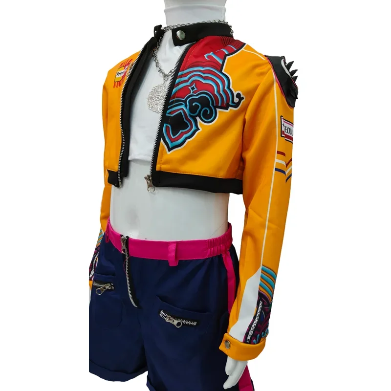 

Руми Зои Мира Косплей Костюм Девушка Группа Идол Ролевая игра Хэллоуин Карнавальный наряд для вечеринки Костюм