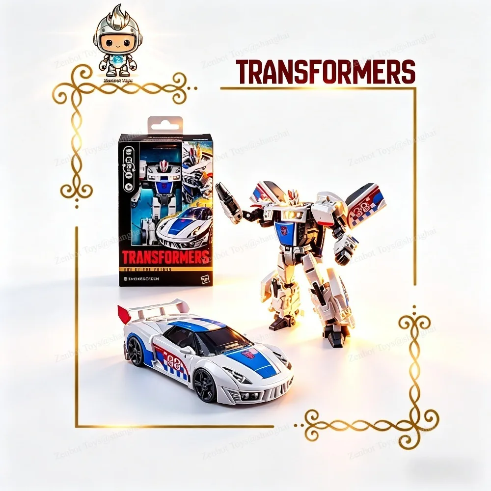 

【In Stock NOW】Transformed toys Age of the Primes Deluxe Smokescreen Action Figure Model Toy Collection Hobby Gift