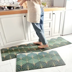Toilet Shower Quick Dry Rubber Door Mat Non-slip Kitchen Rug Diatom Mud Bathroom Carpet Nordic Style Super Absorbent Floor Mat