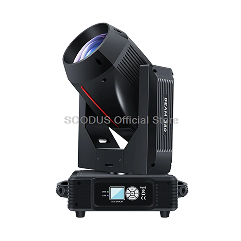

230W Beam Light DMX512 Control with LCD Display Zoom Moving Head Lighting Audience Atmosphere Light for Disco DJ Stage Show