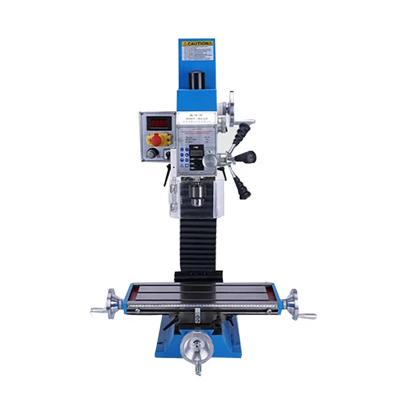 220V Micro-Bench Drilling And Milling Machine Small Household Multi-Function Drilling And Milling Lathe Machine