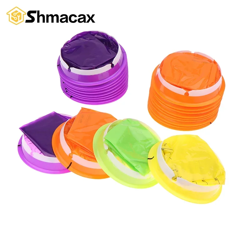 1/5/10 قطعة 1000 مللي حقيبة بلاستيكية نظيفة صديقة للبيئة المتاح السفر سيارة طائرة دوار الحركة الغثيان القيء تنظيف حقيبة #4