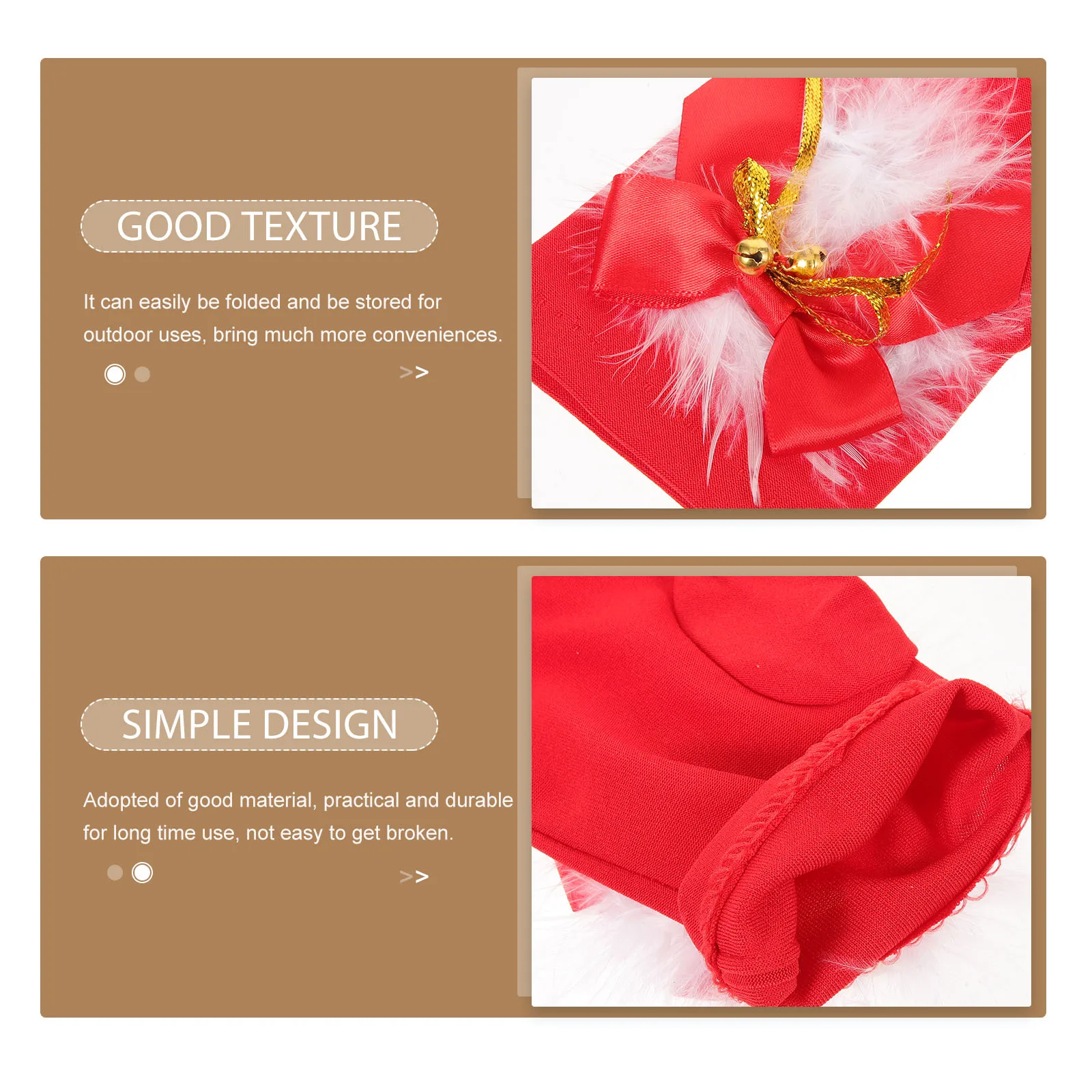 

Prom Christmas Gloves Winter Party Fabric Xmas Performance Chritmas Red