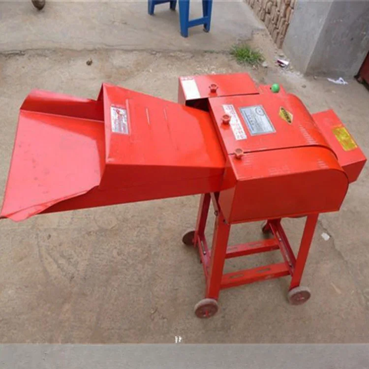 Small guillotine machine, wet and dry grass shredder