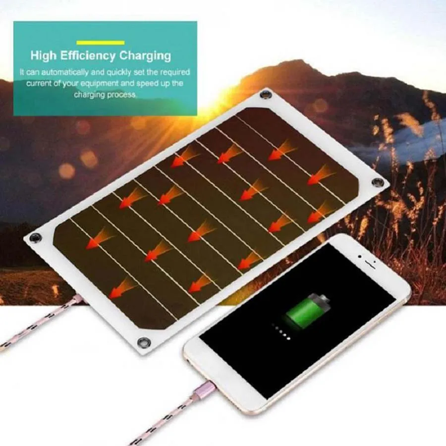 Outdoor 10W Solar Panels Power bank solar Panels Mobile Phone Portable Charging Pad Sunpower For Mountain Fishing