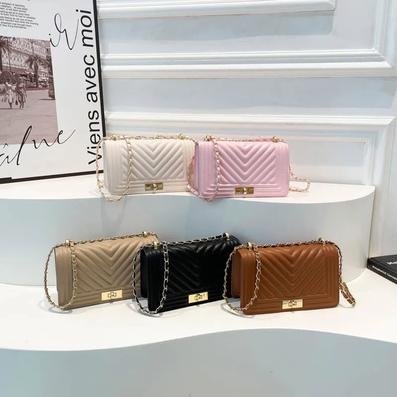 

2025 New High-quality Luxury and Fashionable Single-shoulder Bag, Chain Handbag, Women's Soft Leather Crossbody Bag