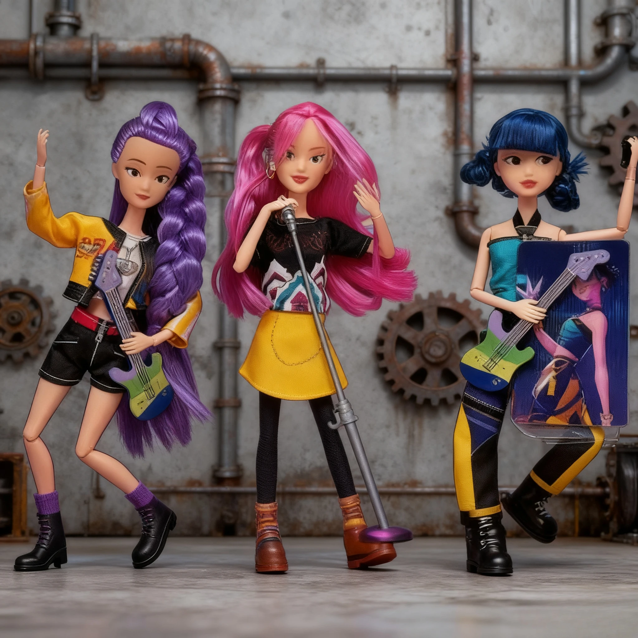 Hot Kpop Demon Hunters Rumi Action Figure Party K-POP Demon Slayer Vinyl Doll Zoey Desktop Ornament Toy For Kid Christmas Gifts