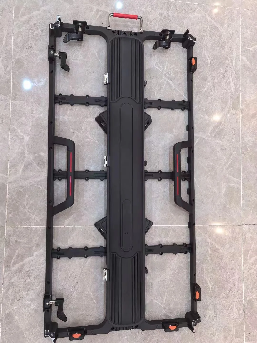 Layar LED Digital Signage P5.95 500mm*500mm, Panel Layar Sambung, Kabinet Kosong Aluminium Die Casting untuk Sewa, Harga Promo