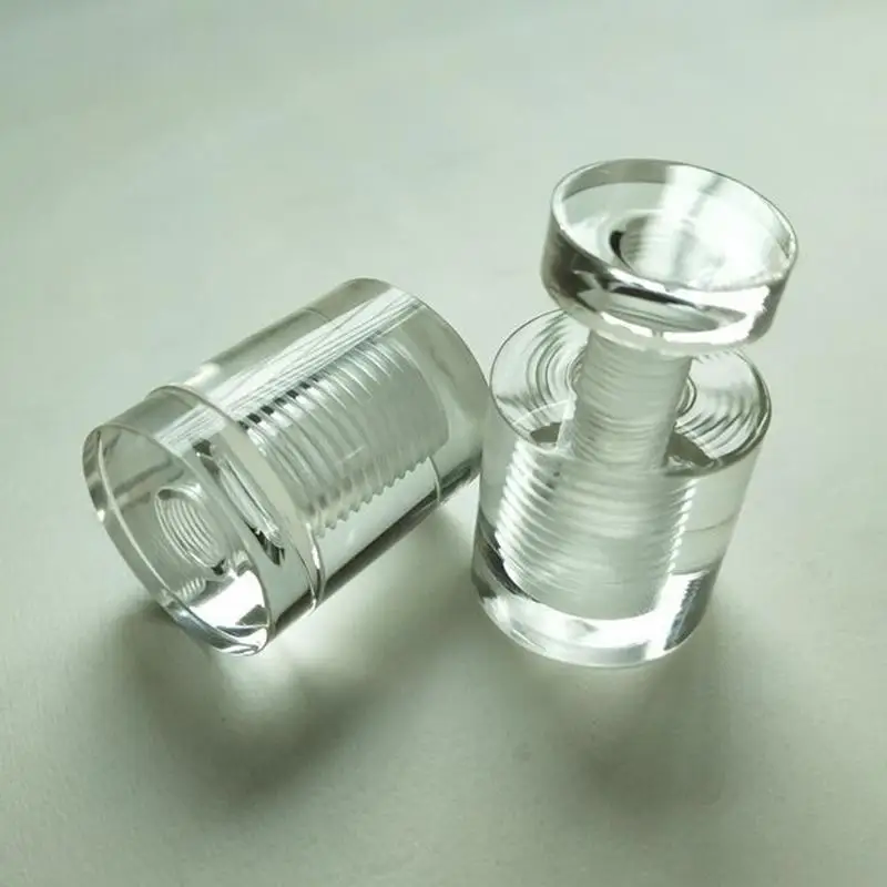 NEW SALE 4Pcs Transparent Advertising Screws Acrylic Support Nails Decorative Fasteners For Billboard Mirror Glass Mounting