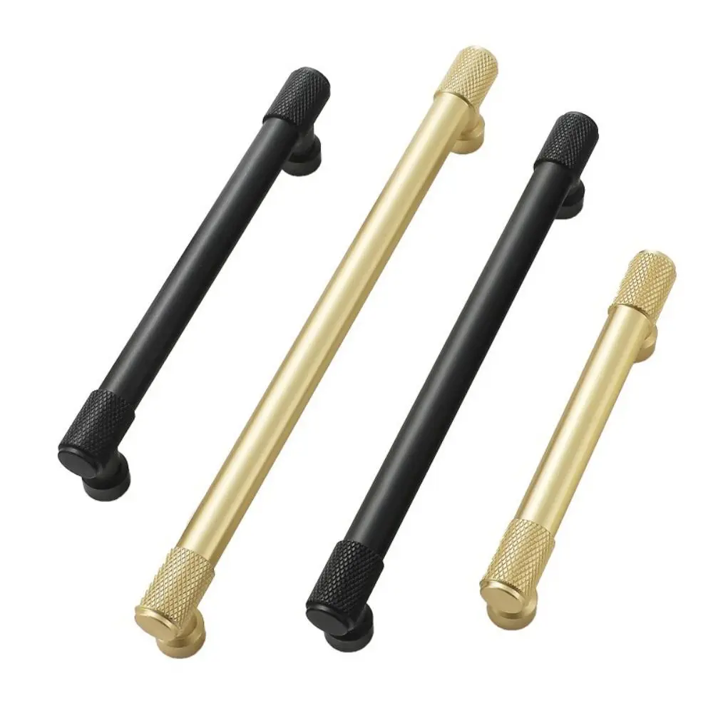 Simple Aluminum Alloy Cabinet Knob Pull Modern Style Drawer Handles Door Handles For Wardrobes