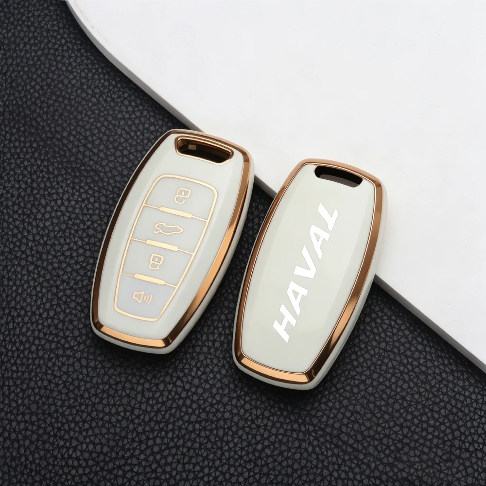 Premium TPU Car Key Case Cover Protector Shell for Haval Jolion H7 F7 Dargo H9 H6 H5 F7X M6 H3 H2S GMW Keychain Car Accessories view 3
