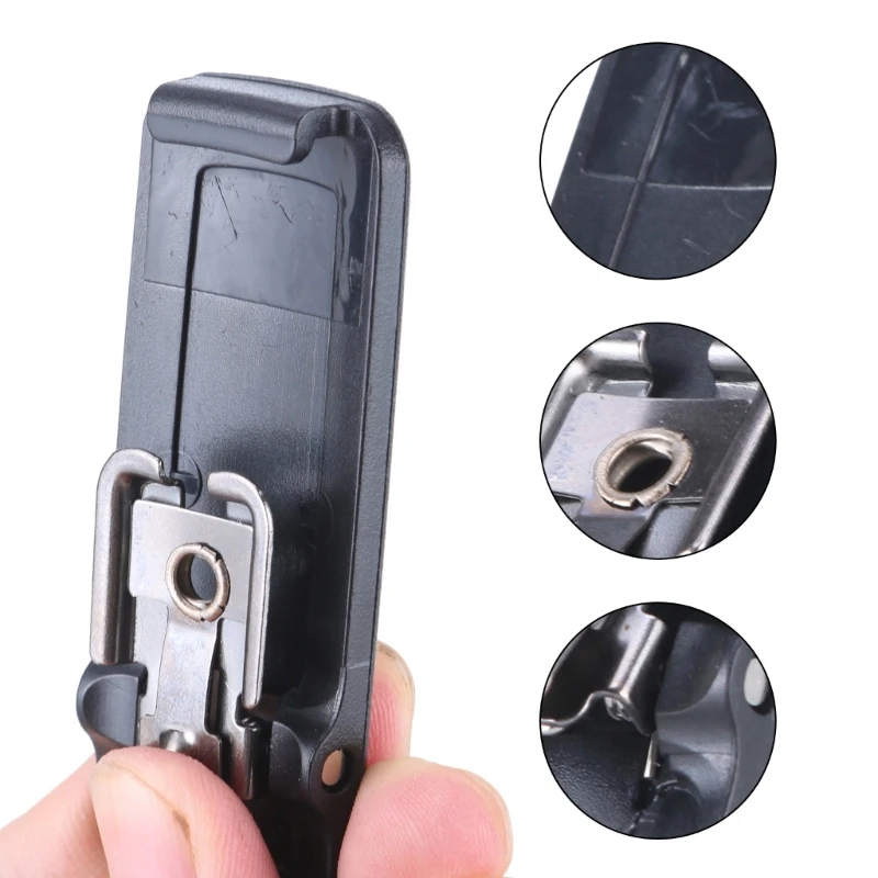 Belt Plastic Clip Walkies Talkie Accessories For Quansheng Wurui UV-K5 (8) UV-K6 Radio Communicators 96BA