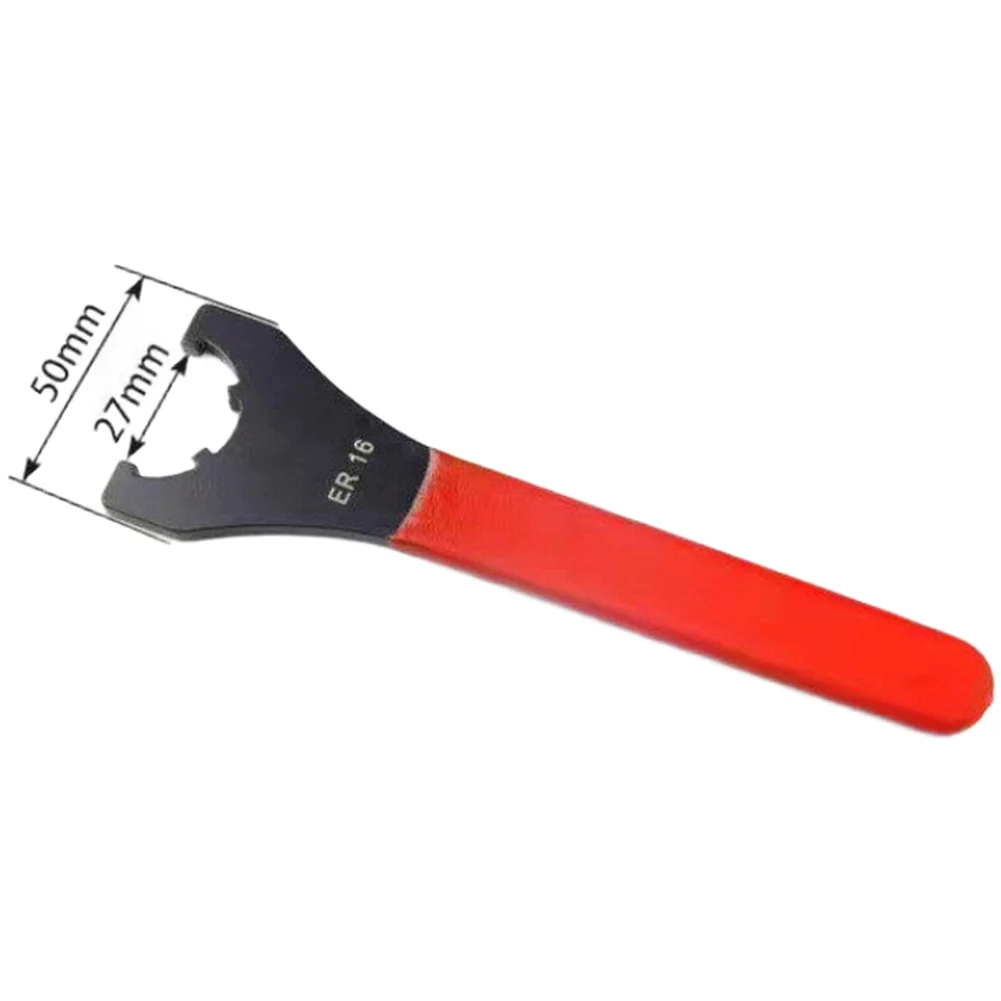 ER16UM Wrench for ER16 Collet Chuck Systems on CNC Milling Platforms with Optimized Lever Arm and PPR Body Construction
