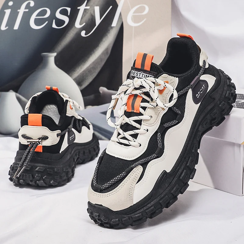 

Non-Slip Hiking Shoes for Men Breathable Climbing Shoes Outdoor Lightweight Men Walking Sneakers Fashion Sports Men Casual Shoes