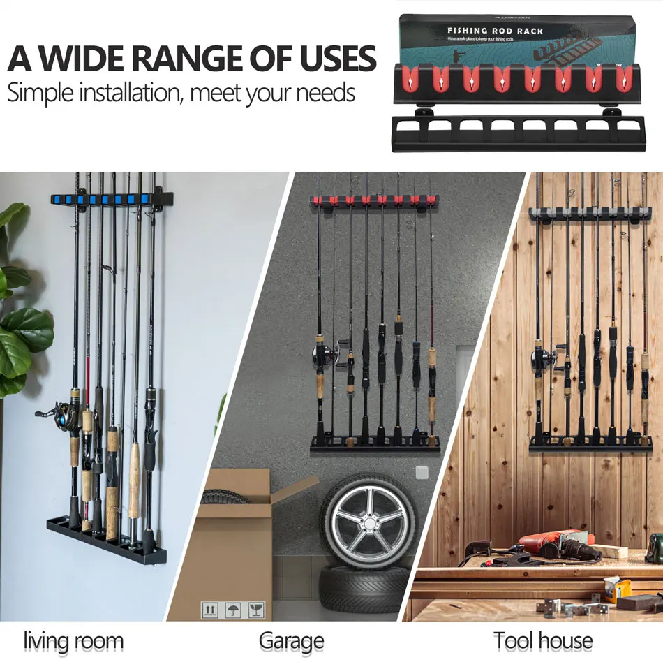 Rod Storage Bcf Fishing Rod Holder F-Series Fish Storage Rack Organize Fishing Poles, Rods Rod Storage Bcf Fishing Rod Holder F-Series Fish Storage Rack Organize Fishing Poles, Rods