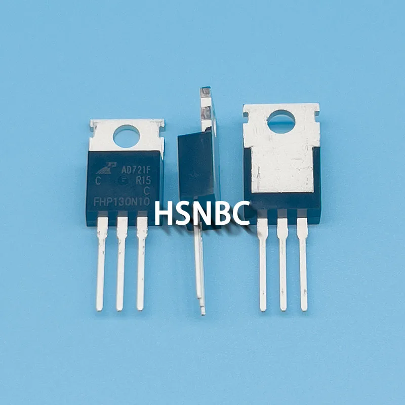 10Pcs/Lot FHP130N10 130N10 FHP130N10C TO-220 100V 130A MOSFET N-channel Power Transistor 100% New Original