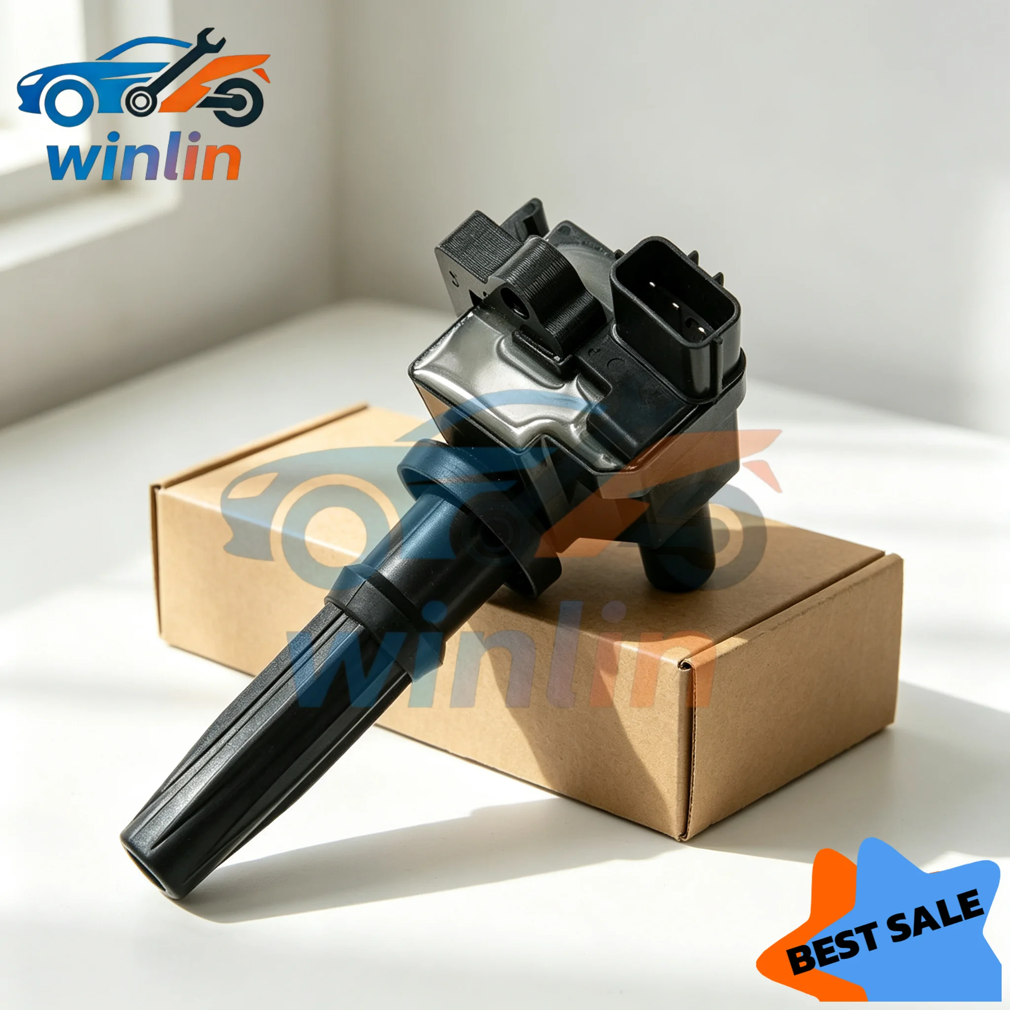 27301-38020 Ignition Coil For Hyundai Santa Fe Sonata For Kia Optima 2.4L 1999-2006 UF285 5C1155 New