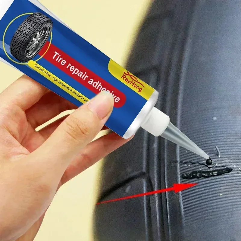 Tire Repair Black Glue Strong Rubber Wear-resistant Non-corrosive Car Instant Strong Tools Adhesive Instant Bond Repair