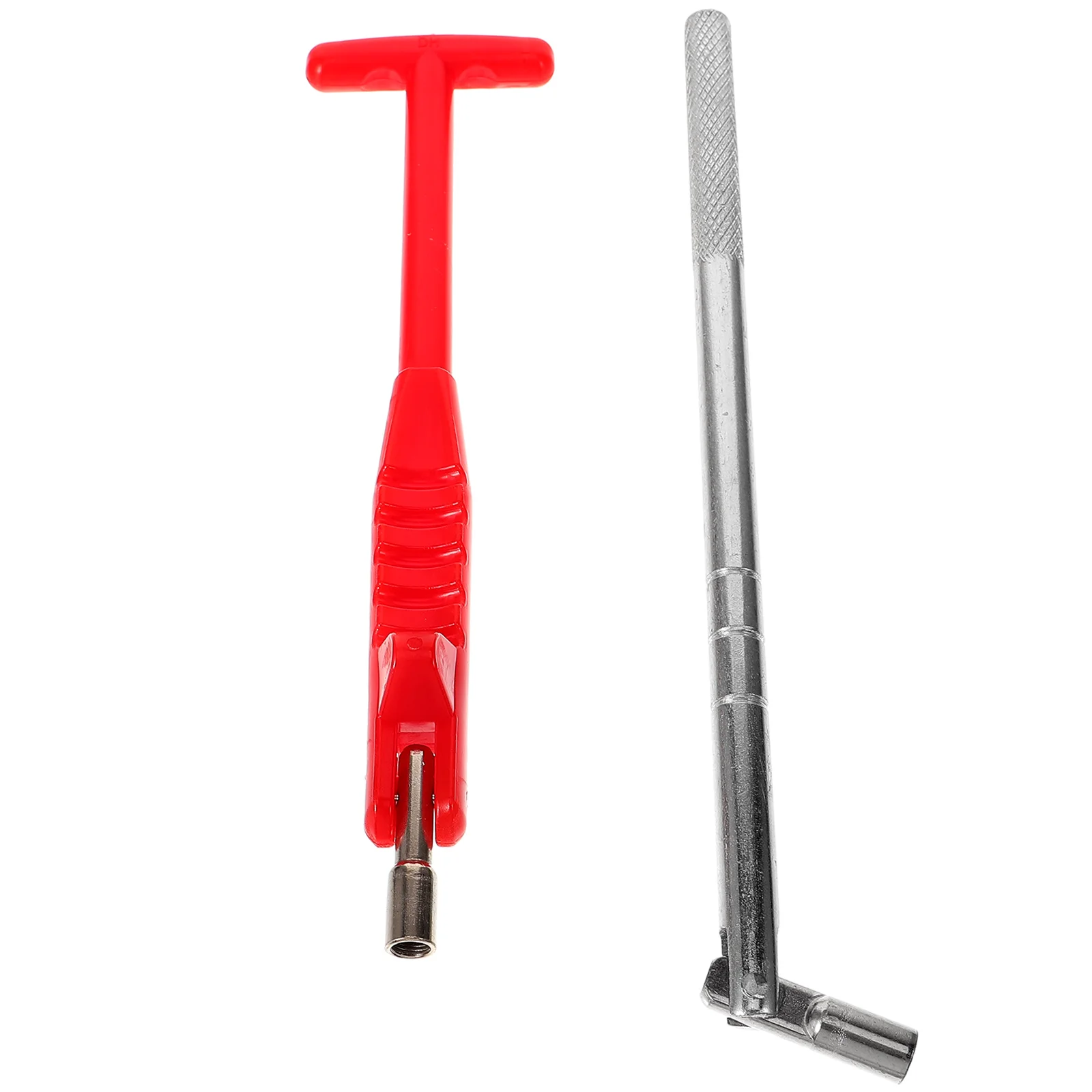 

2 Pcs Valve Lever Stem Removers Tire Installation Tool Wrench Disassembler Car Valves Removal Stems Puller Steel Core