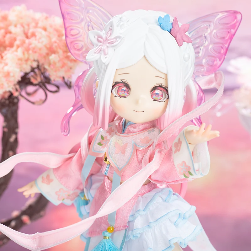 Genuine Lucky Doll Blind Box 28cm 6-Point Bjd Doll Festival Princess Xiangxiang Series Movable Joint Doll Collect Toys Gift