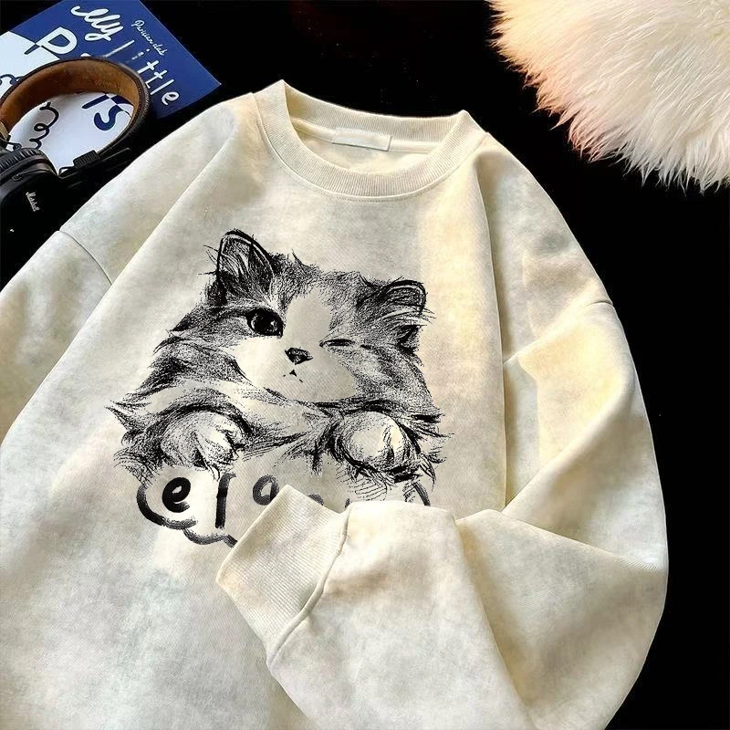 

Толстовка с капюшоном Thiened, мужская и женская брендовая аутлет Tie Dye Faion, осенне-зимняя верхняя одежда на подкладке Fce, повседневная одежда