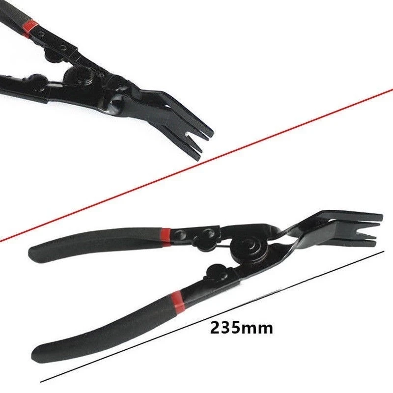 

Car Door Panel Push Retainer Rivet Trim Clip Fastener Remover Plier Light Tong