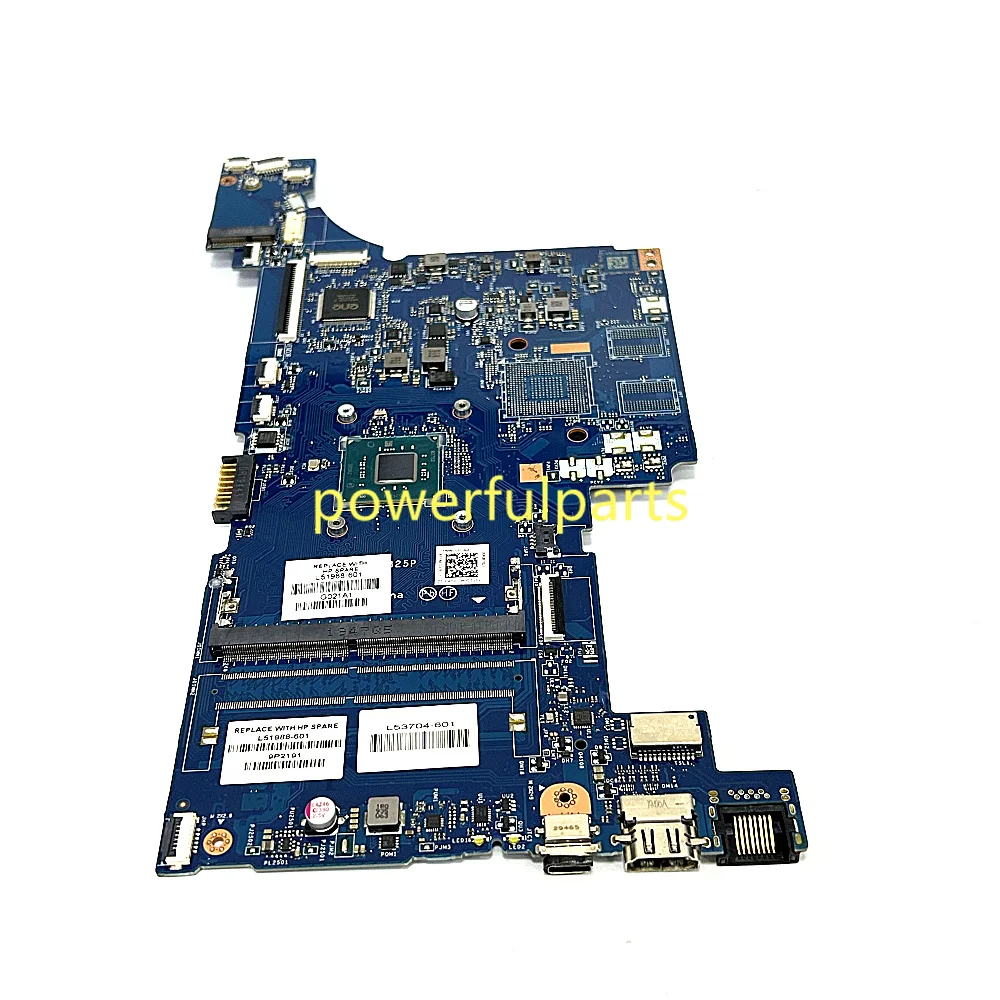HP 15-DW 마더보드 L51988-601 FPW50 LA-H325P N5000 CPU 온보드 작동 양호