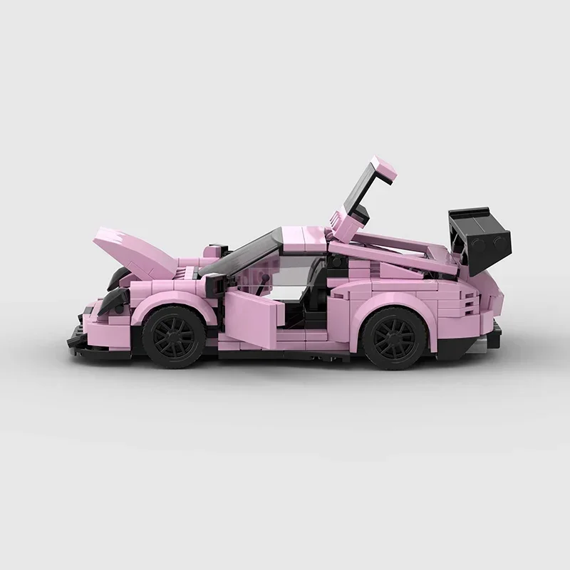 新しい MOC F1 レーシングカー シティ スポーツ ビルディングブロック ブリック キッズトイ 男の子向けギフト スーパーカー レーサー 車両 テクニック