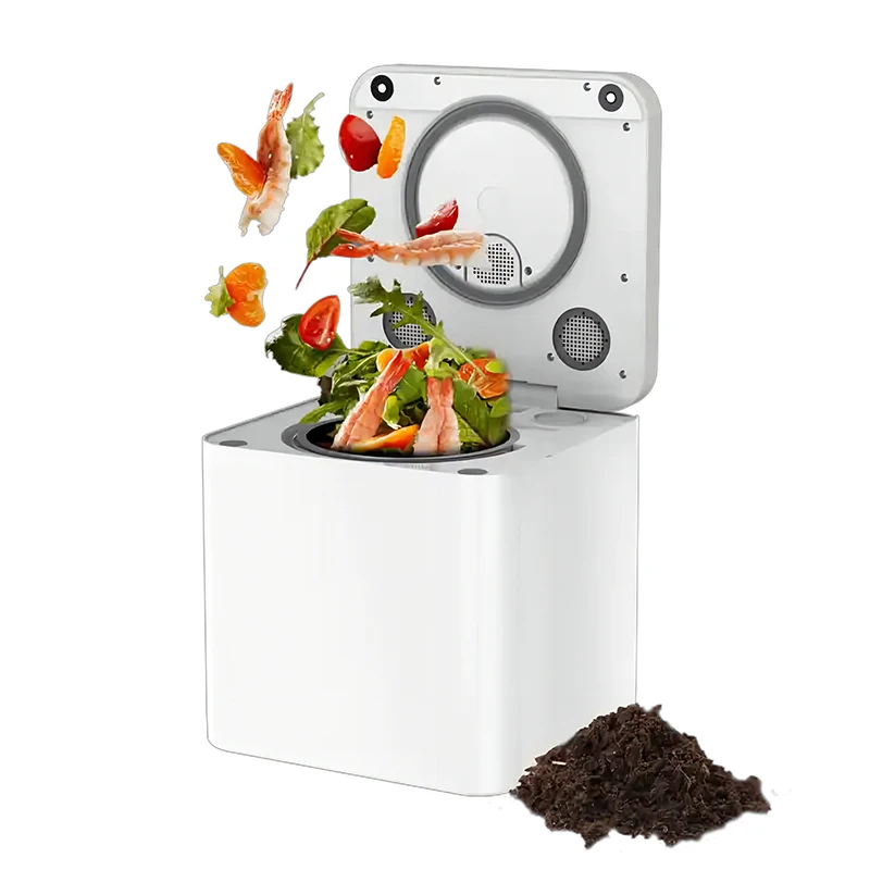 

Portable Eco-friendly Non-smell Super Quiet Kitchen Food Waste Disposer Electric Food Waste Recycling Machine Indoor Use