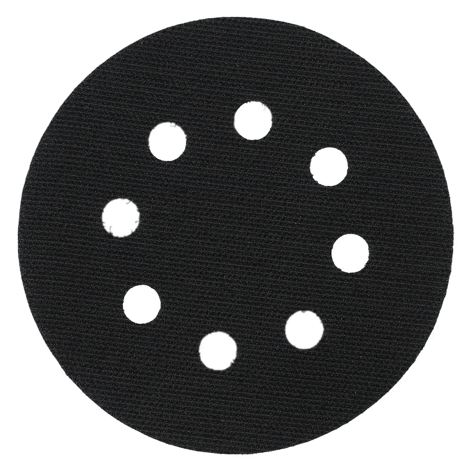 

Black Flocking Interface Pad Protection Pad Protection For Sanding Power Tool Sanding Discs Sponge 5 Inch 8 Holes