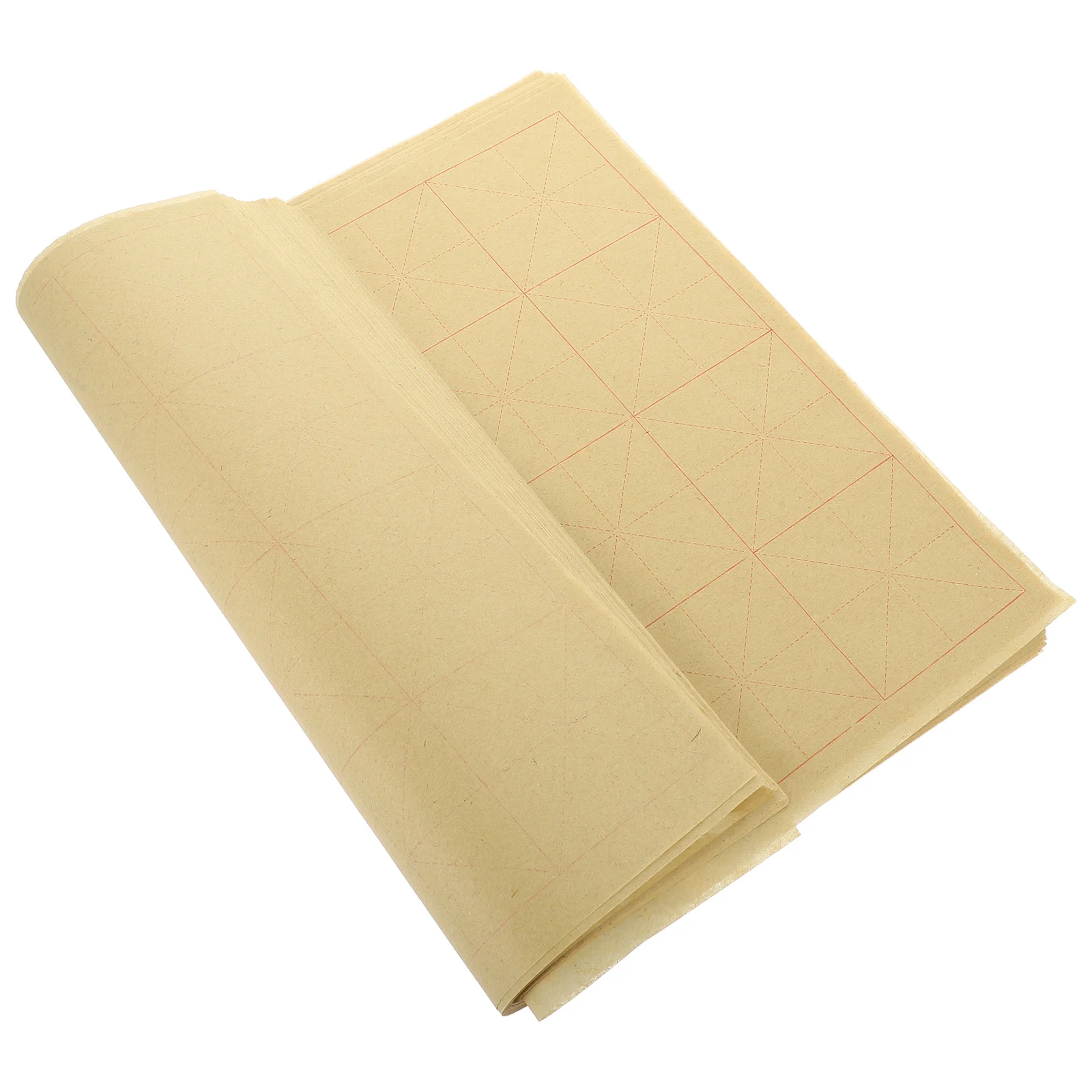 

140 Sheets Grid Calligraphy Paper for Chinese Xuan Writing Practice Durable Thick Reliable Ink Holding Lightweight for Art