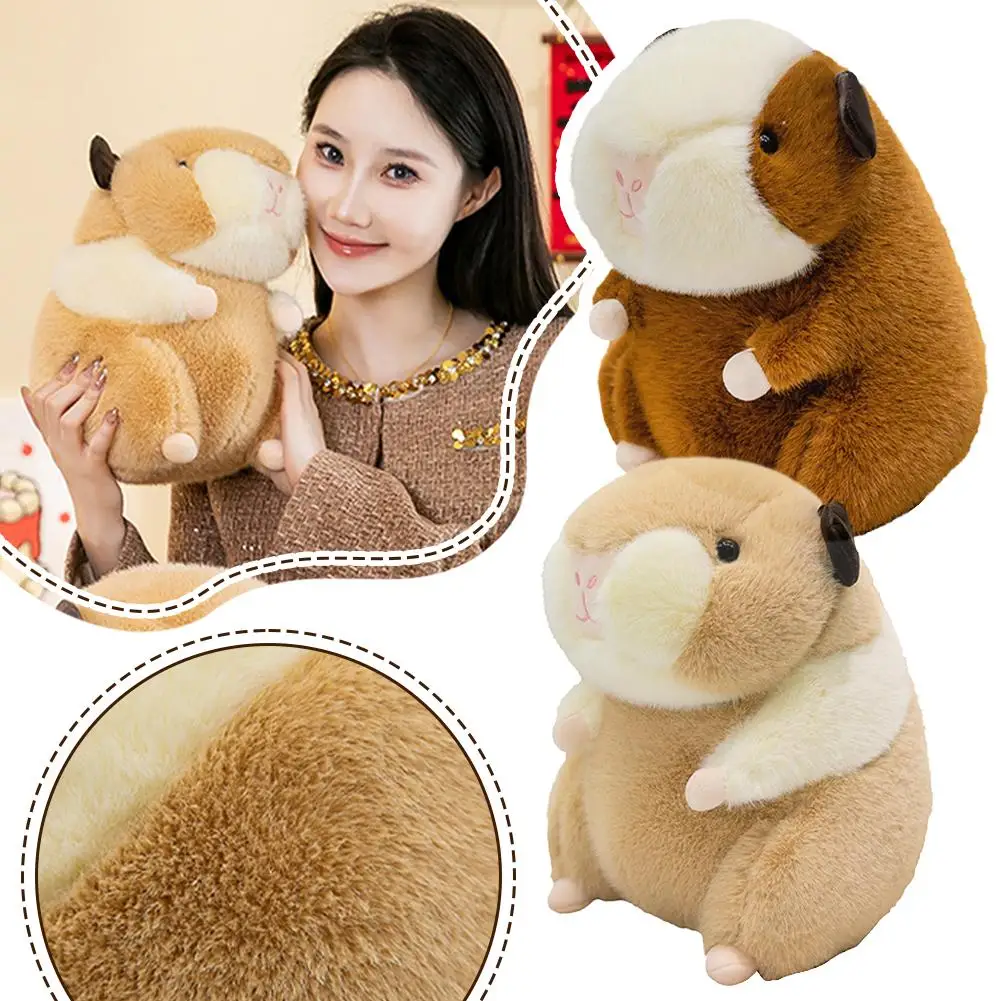 30CM Nette Echte Leben Meerschweinchen Plüsch Spielzeug Puppe Kawaii Piggy Puppe Stofftiere Simulation Tier Kissen Schöne Geburtstag geschenk