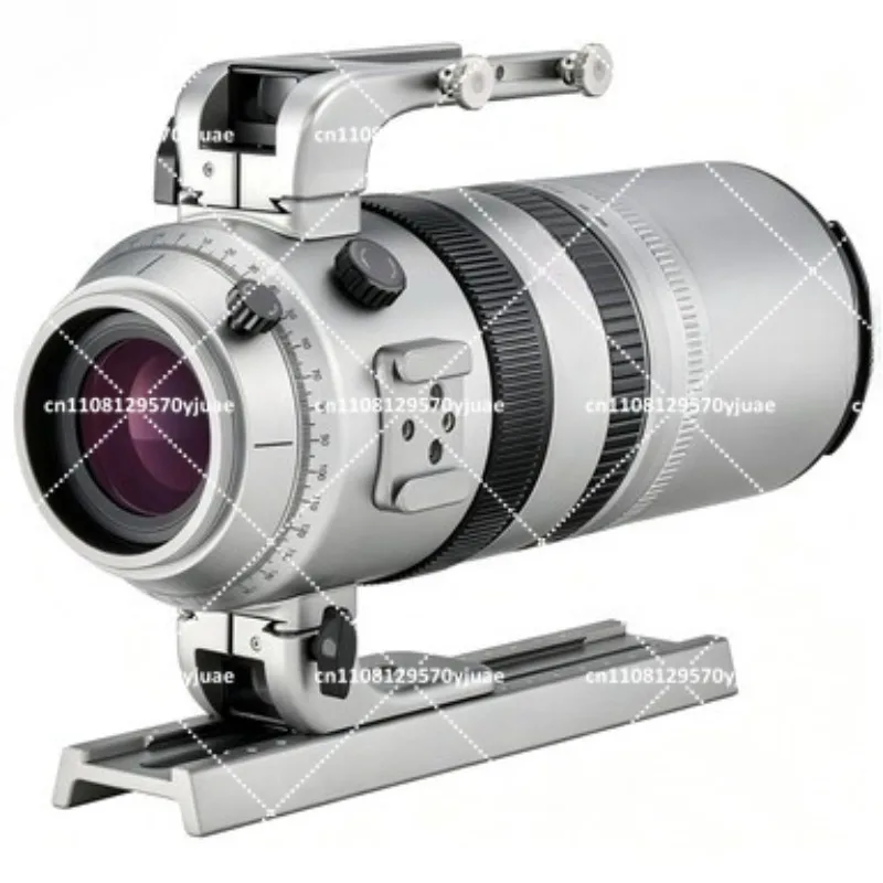 F4.8 Quintuplet Air-Spaced SD Low Dispersion Glass, Wide Field Astrophotography Optical Objective Lens